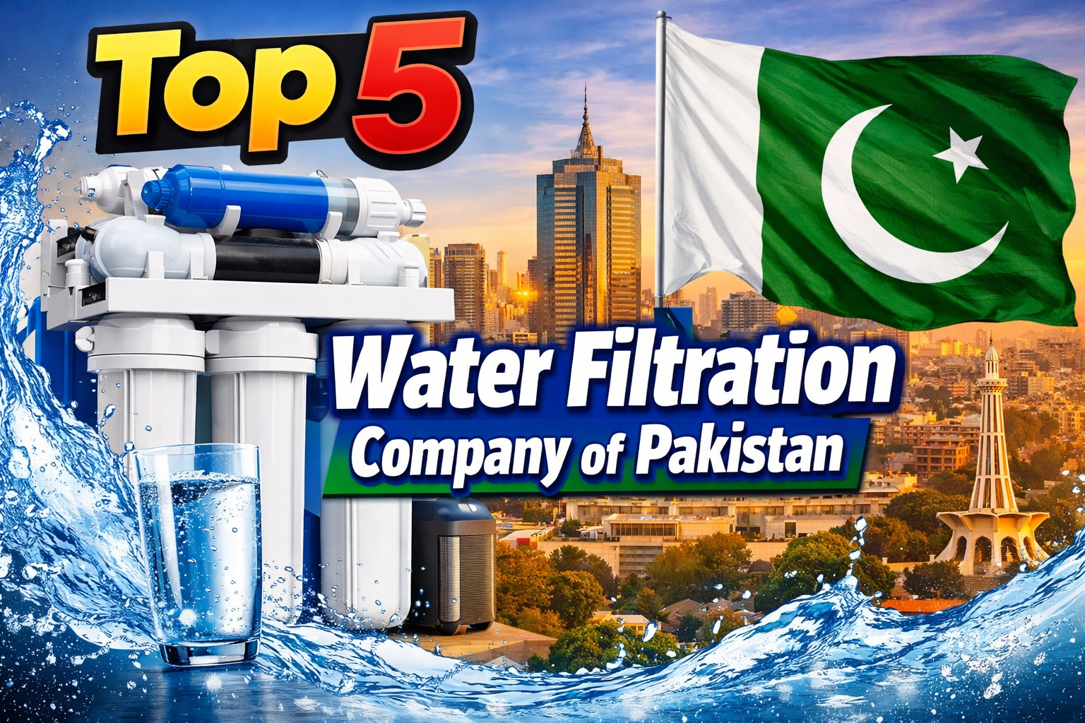 top 5 water filtration Company of Pakistan