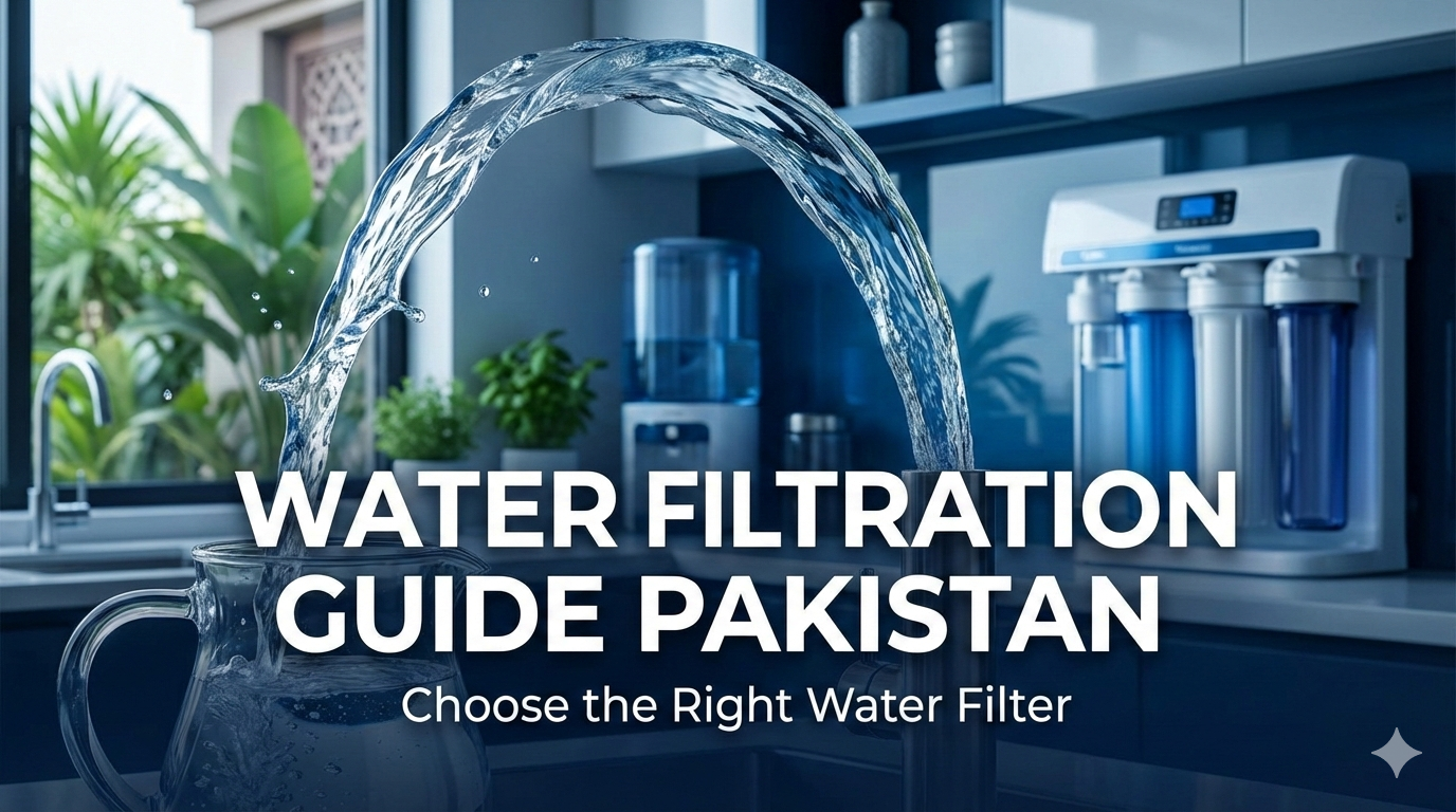 types of water filtration system in Pakistan