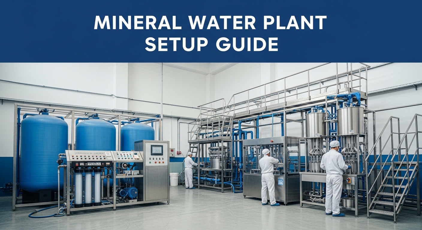 mineral Water Plant setup complete giide in Pakistan